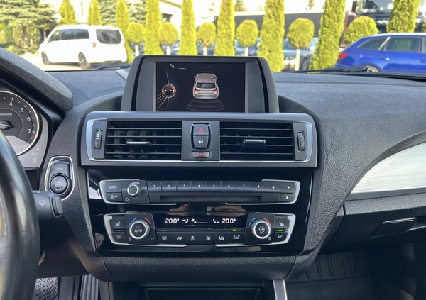 BMW Seria 1 cena 54900 przebieg: 136400, rok produkcji 2017 z Zgierz małe 121